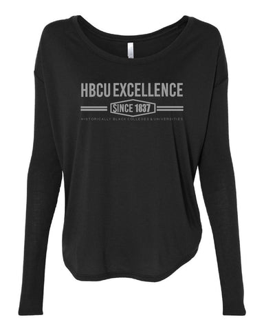 HBCU Excellence Longsleeve Black